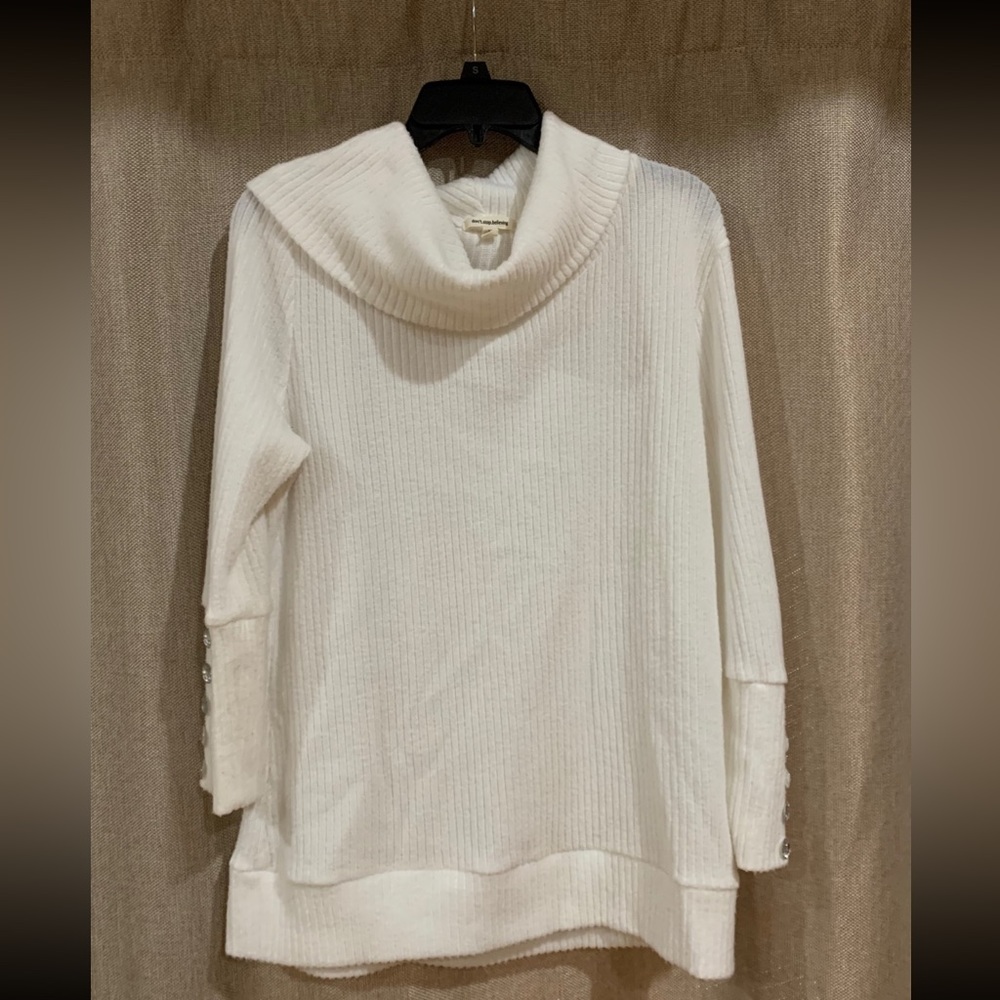 White sweater!